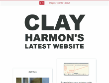 Tablet Screenshot of clayharmon.com